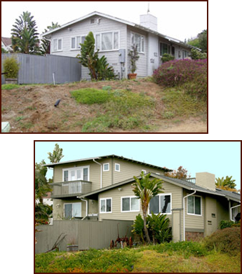 House Before Remodeling, House After Remodeling